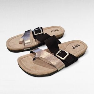 Earth Emilia Strappy Casual Slip-On Flat Sandals Size 11 M